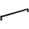 Jeffrey Alexander 12" Center-to-Center Matte Black Rustic Twist Tahoe Appliance Handle 602-12BLK - alternate 1